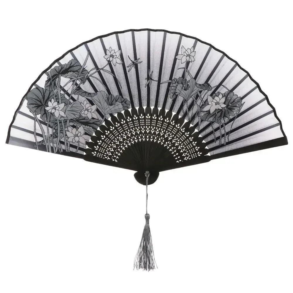 Retro Bamboo Folding Fan - Image 33