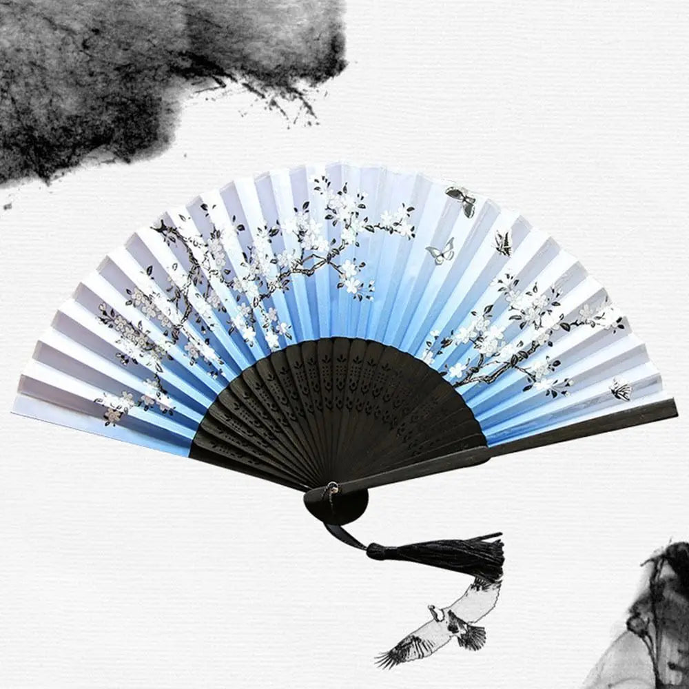 Retro Bamboo Folding Fan - Image 23