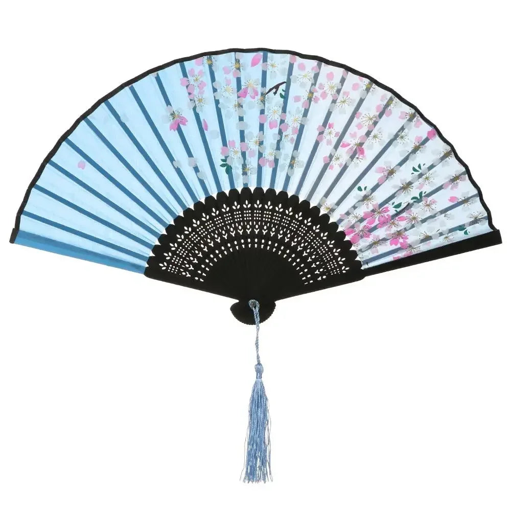 Retro Bamboo Folding Fan - Image 37