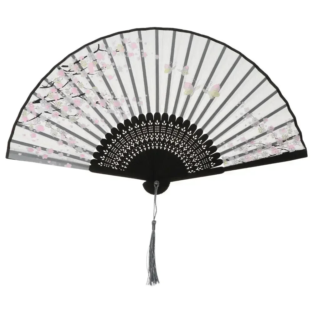 Retro Bamboo Folding Fan - Image 36
