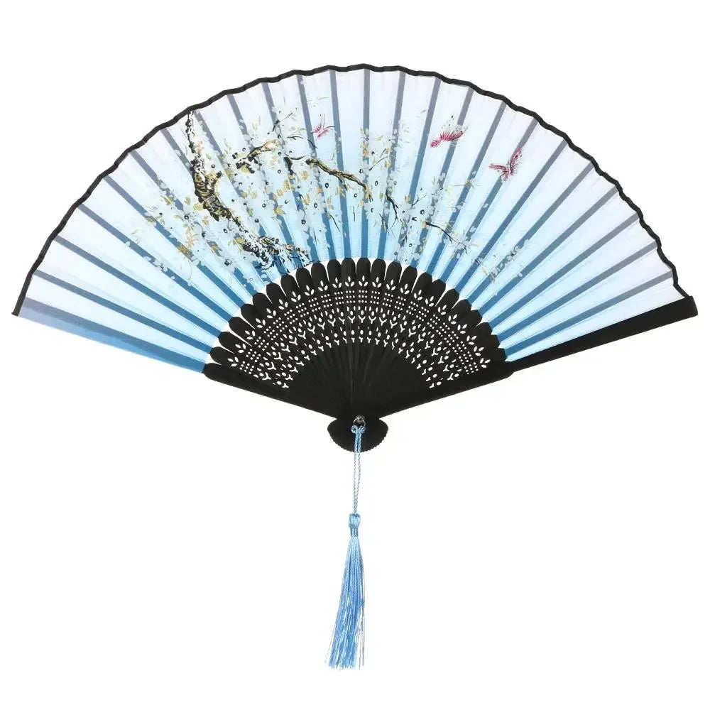 Retro Bamboo Folding Fan - Image 20