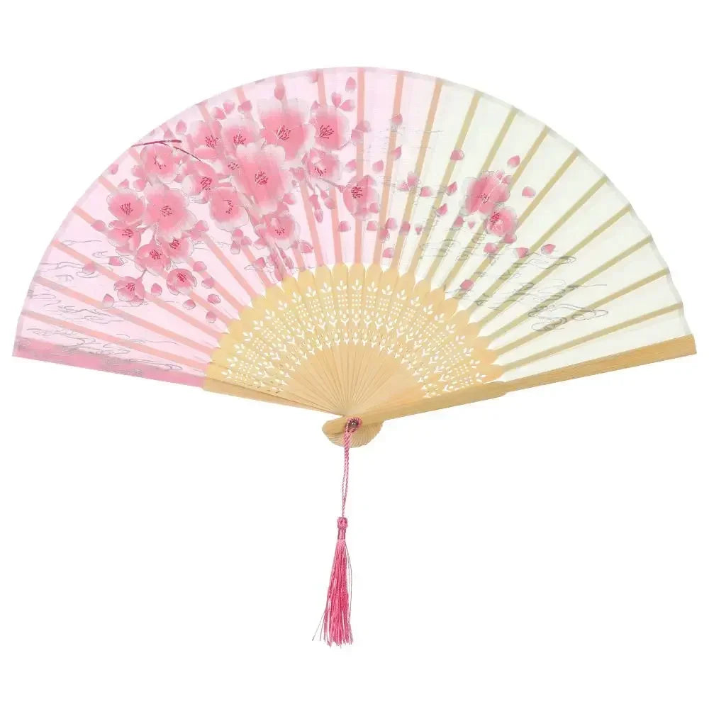 Retro Bamboo Folding Fan - Image 16