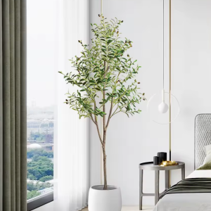 Faux Olive Indoor Tree