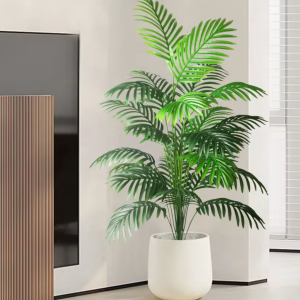 Tropical Palm Monstera Indoor Tree