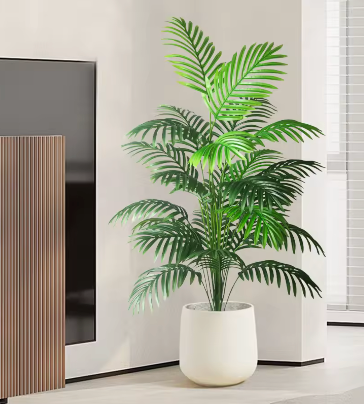 Tropical Palm Monstera Indoor Tree