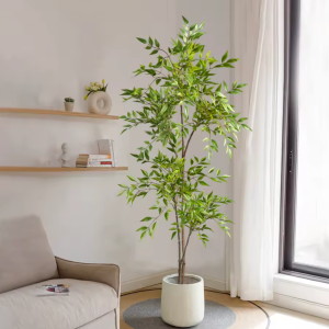 Faux Bamboo Indoor Tree